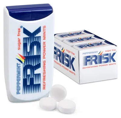 Immagine prodotto di Frisk Peppermint confezione da 12 dispenser