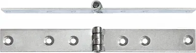 Productafbeelding van Robuuste Meubelscharnieren 20 x 200 mm Zilver Verzinkt Kratband voor Deuren