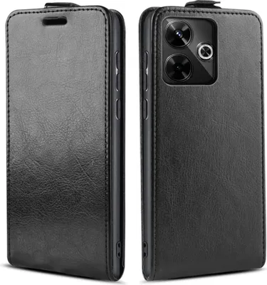 Produktbild von Handy Hülle für Xiaomi Redmi 13 Magnet Cover Case Klapphülle Schutzhülle Farbe: Schwarz