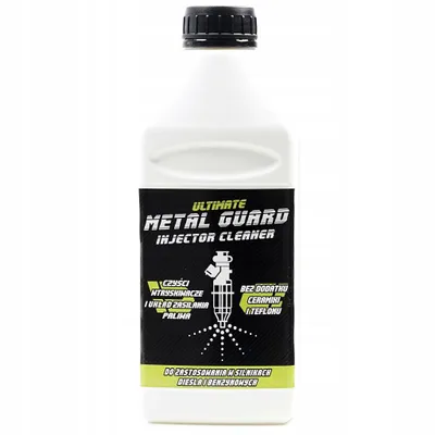 Produktbild von Metal Guard Injector Cleaner 1000 ml Kraftstoffadditiv für Diesel Benzin, Injektor Reiniger, DPF Schutz, Einspritzkorrektur