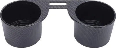 Obrázek produktu pro Vložka držáku nápojů 7H2858601 Carbon Fiber Pattern Přední středová konzola Držák nápojů na vodu pro T5.1 2003 až 2015