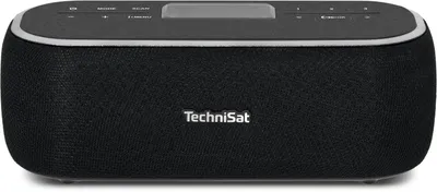 Produktbild von TechniSat DIGITRADIO BT 1 | Bluetooth-Lautsprecher mit DAB+, UKW, Akku | schwarz