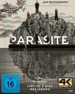 Produktbild von Parasite (Mediabook A, UHD, Blu-ray, Bonus-Blu-ray)