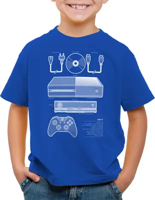 Produktbild von style3 X Kinder T-Shirt gamer konsole game box