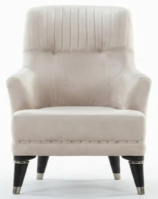 Immagine prodotto di Poltrona, stile moderno, bianca, lussuosa, confortevole, elegante, minimalista