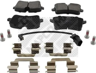 Produktbild von MAPCO Bremsbeläge Satz Hinten für AUDI A4 Avant (8K5, B8) 6996
