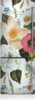 Produktbild von Magnetfolie Magnete Küche Kühlschrank Dekoration 70x190 cm - Feldstrauß.