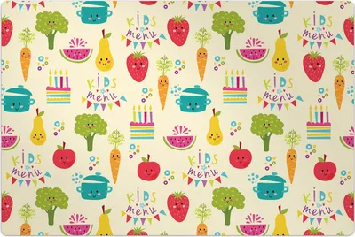 Produktbild von Küchenmatte 60x90 cm Vinylmatte Bodenmatte Dekoration - Babynahrung