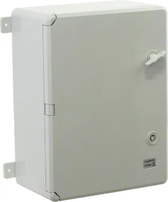 Image de Tableau électrique plastique porte grise 300x400x170mm IP65 PP3004 (P-BOX 3040-1)