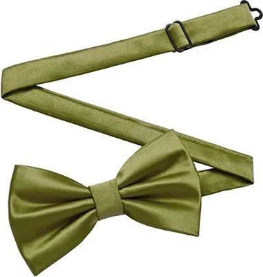 Produktbild von Unyqoos® Herren-Fliege – handgefertigt, Seidenoptik, stufenlos verstellbar mit Hakenverschluss, 12 x 6 cm, 100% Polyester, Modell MA-F096, 40 Farben