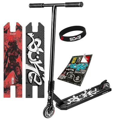 Produktbild von SOKE 1560-801224 Freeride-Roller BOX, schwarz-rot
