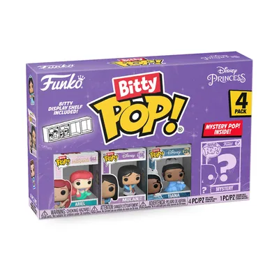 Produktbild von FUNKO Bitty POP - Disney Princess Ariel #4er Pack