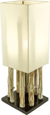 Produktbild von Lampe Tischlampe aus Holz Holzlampe Tischleuchte Treibholz 51cm hoch