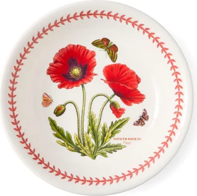 Produktbild von Portmeirion Pasta- & Suppenteller Botanic Garden Meadow Mohnblume