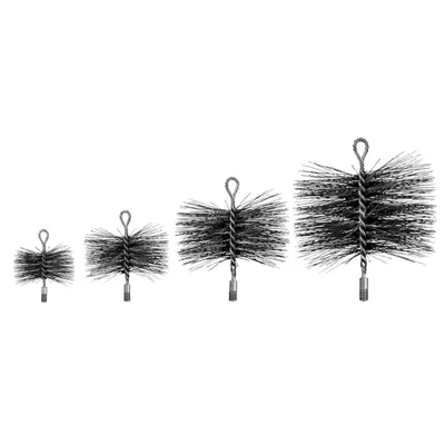 Produktbild von 250 mm Kesselbürste Heizkesselbürste Ofenbürste Schornsteinbesen Rohrbürsten Kaminbesen