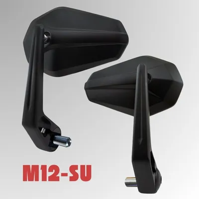 Immagine prodotto di Specchietto retrovisore da manubrio SOLID 2 nero M12-SU