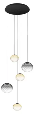 Immagine prodotto di Lampada a sospensione Pantoja, nera, diametro 68 cm