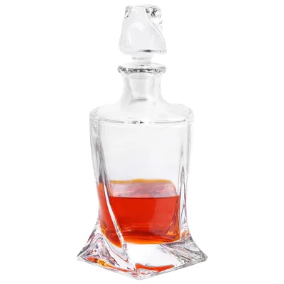 Produktbild von Intirilife edle Whiskey Karaffe - Füllmenge 750 ml - Decanter für Rum, Vodka, Scotch und vieles mehr