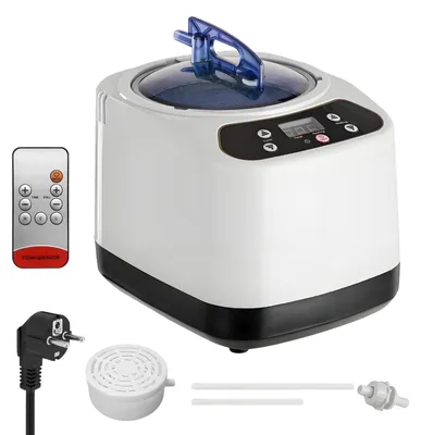 Obrázok produktu pre Prenosný parný generátor, 3 litre, 1200 W, s diaľkovým ovládaním, určený na domáce použitie