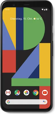 Produktbild von Google Handy Pixel 4 14,5cm (5,7 Zoll), 16MP, 6GB RAM, 64GB Speicher, Farbe: Schwarz