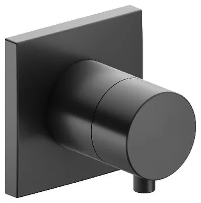Produktbild von Keuco 3-Wege-Umstellventil IXMO DN 15, UP, mit Griff IXMO Comfort Rosette eckig schwarzchrom gebürstet 59548131002