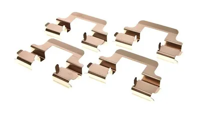Produktbild von MAXGEAR 27-2604 Zubehörsatz Scheibenbremsbelag Hinten für VW GOLF VI (5K1) Golf V Schrägheck (1K1) Passat Variant (3C5) Passat Variant (365) SCIROCCO