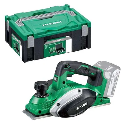 Image de Rabot sans fil HIKOKI P18DSLW2Z + Hitcase 82mm 18V (vendu sans batterie)