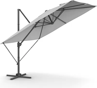 Produktbild von SONGMICS Sonnenschirm, 270 x 270 cm,  UPF 50+, Gartenschirm, um 360° drehbar