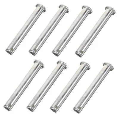 Produktbild von Gerüstkupplungsbolzen M8x75 Verzinkt Metall Einsteckbolzen Federhalterung für Baugerüste