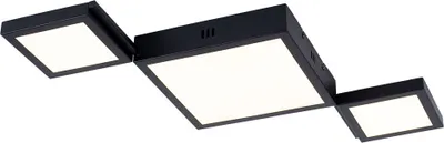 Produktbild von LED Deckenleuchte, schwarz, opal, L 71 cm