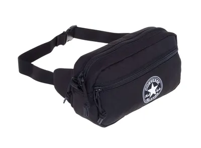 Produktbild von Converse Tasche Bauchtasche groß Urban Waist Umhängetasche Bauchtasche Crossbag Freizeittasche Gürteltasche Joggen Gassitasche CO454H034-Q11 Schwarz