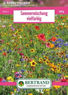 Produktbild von Blumenwiese Sommermischung vielfarbig (100 g) | Blumensamen von Bertrand