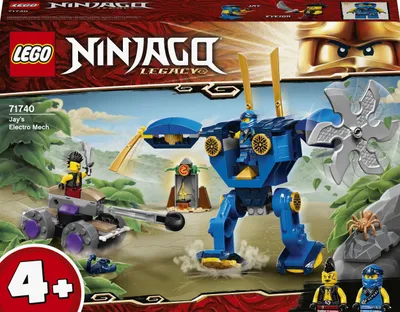 Immagine prodotto di LEGO® 71740 LEGO® Ninjago 71740 Jays Elektro-Mech Bausatz