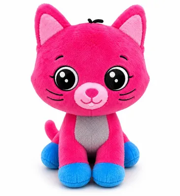 Produktbild von Katze Kuscheltier 30 cm Plüschkatze mit Großen Glitzeraugen Stofftier Weiches Kawaii Geschenk für Kinder
