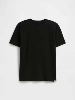 Produktbild von GAP Kinder Kurzarm T-Shirt Schwarz XL aus 100% Baumwolle, atmungsaktiv