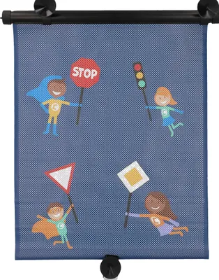 Produktbild von cartrend KIDS Sonnenschutzrollo für die Autofenster