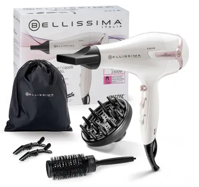 Image de Sèche-cheveux K9 2600 Light, 2300W, séchage rapide, technologie ionique. Sèche-cheveux 2300W avec technologie ionique, buse concentratrice et diffuseur