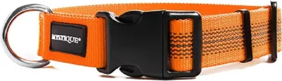 Produktbild von Mystique Gummiertes Halsband 30-40cm 25mm orange