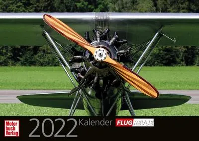 Produktbild von Kalender 2022 mit vielfältigen Luftfahrtbildern aus allen Bereichen der Fliegerei