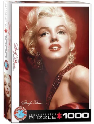 Immagine prodotto di Eurographics Puzzle Marilyn Monroe Portrait in Rot, 1000 Teile, 68 x 48 cm, 6000-0812
