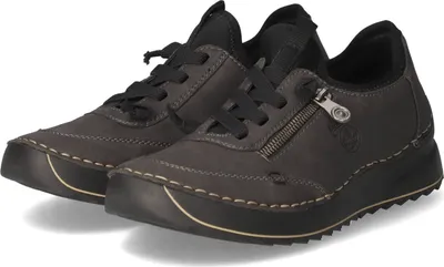 Produktbild von Rieker Halbschuhe Damen Textil & Synthetik Schwarz Größe: 39