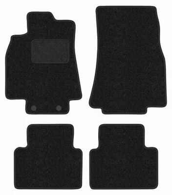 Immagine prodotto di Tappetini in moquette per Mercedes A- Klasa W169 2004-2012 (hatchback) – set 4 pezzi, antracite, su misura – Wielganizator ANTHRA