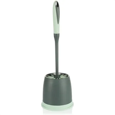 Produktbild von Toilettenbürste mit Halter für Badezimmer und Gäste-WC - Effektive und langlebige Reinigungsbürste