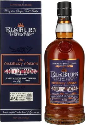 Produktbild von Elsburn Distillery Edition Batch 003 Single Malt Whisky, 45,9% Vol. 0,7 l