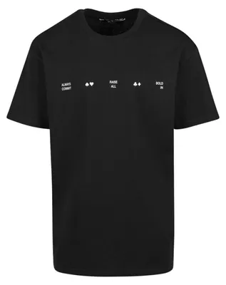 Productafbeelding van Mister Tee - "Highrollers" T-shirt voor heren, oversized model, artikelnummer TN2097 (maat S), kleur zwart