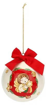 Weihnachtskugel aus Porzellan, Ø 10 cm, Special Edition