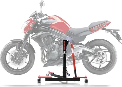 Produktbild von CS Power Evo-Zentralständer für Kawasaki ER-6n 12-16 Rot
