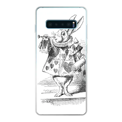 Produktbild von MuchoWow® Handyhülle Schutzhülle Hülle für Samsung Galaxy S10 Lite Alice im Wunderland Silikon Softcase Handy Hülle - Schutz