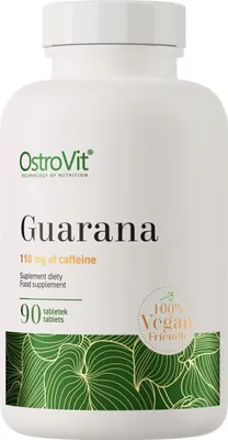 Produktbild von OstroVit Guarana STIMULATION KOFFEIN GEDÄCHTNIS 90 Tabletten.