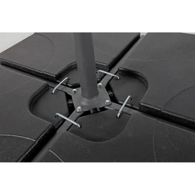 Produktbild von LEX Schirmständer-Gewicht 4er Set schwarz MC2608